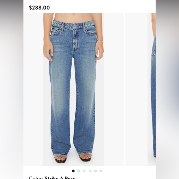 MOTHER Jeans LIL DODGER Strike A Pose - Picture 4 of 6